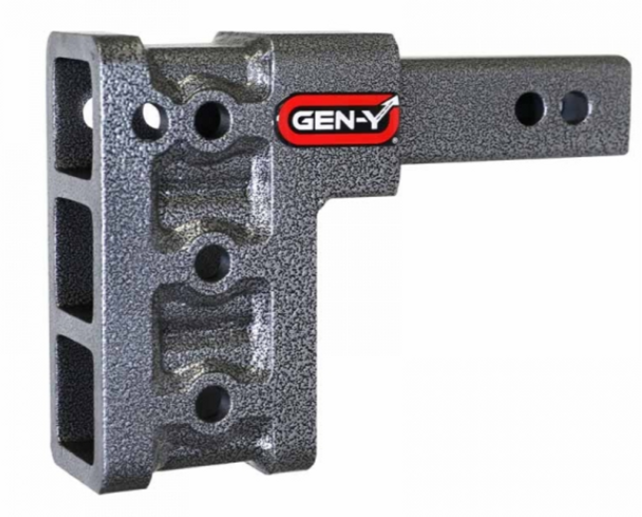 GEN Y Hitch Mega Duty 10K Drop Hitch 5" Drop (Universal 2" Shank 10,000 LB Towing Capacity) 1,500 LB Tongue Weight (GH-303)-Main View