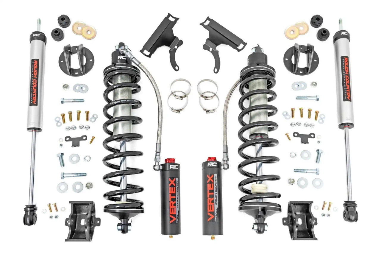  Rough Country 6 Inch Coilover Conversion Upgrade Kit for 2005 to 2022 Ford F250 And F350 Super Duty (50010) Main View