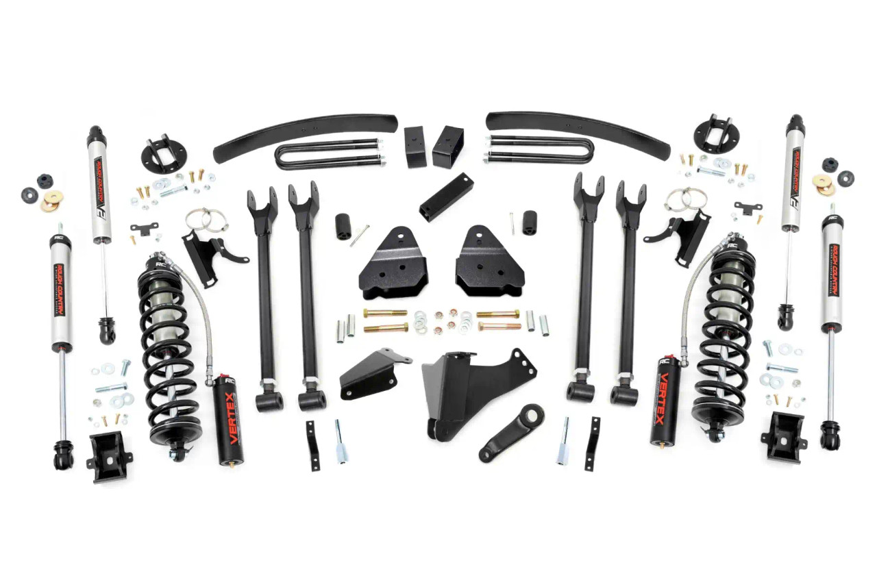 Rough Country 6 Inch Lift Kit for 2005 to 2007 Ford Super Duty - Main View