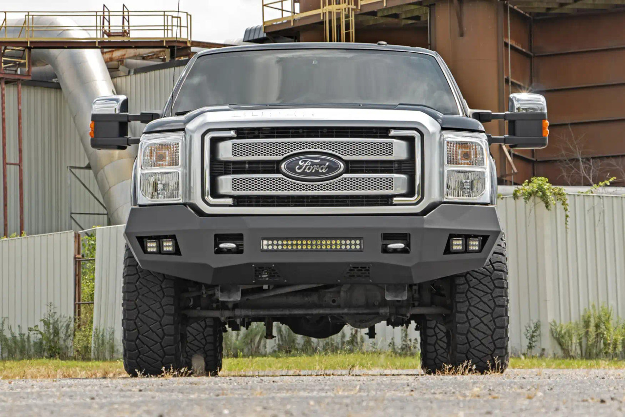 Rough Country Front Bumper 2011 to 2016  Ford F250 And F350 Super Duty 2WD And 4WD