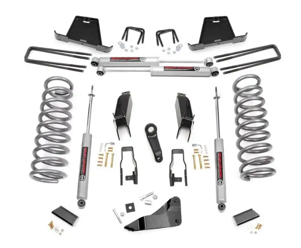 Rough Country 5 Inch Lift Kit 2011 to 2023 Ram 2500 Mega Cab 4WD (348.23)-Main View