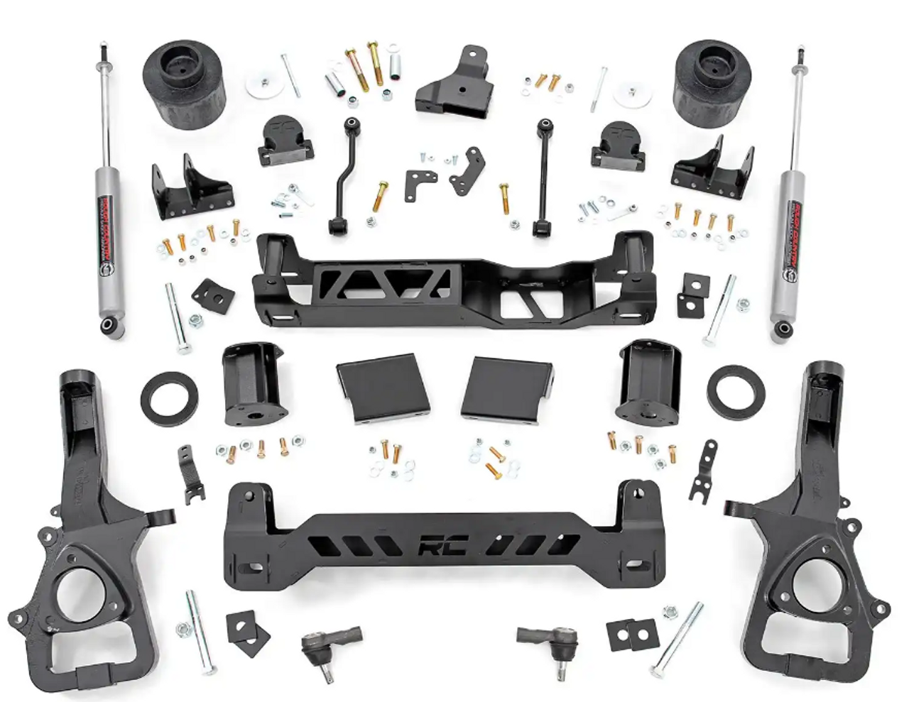 Rough Country 6 Inch Lift Kit 2019 to 2023 Ram 1500 2WD-Main View