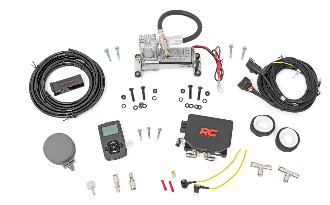 Rough Country Wireless Air Bag Controller Kit W/Compressor (10106)-Main View