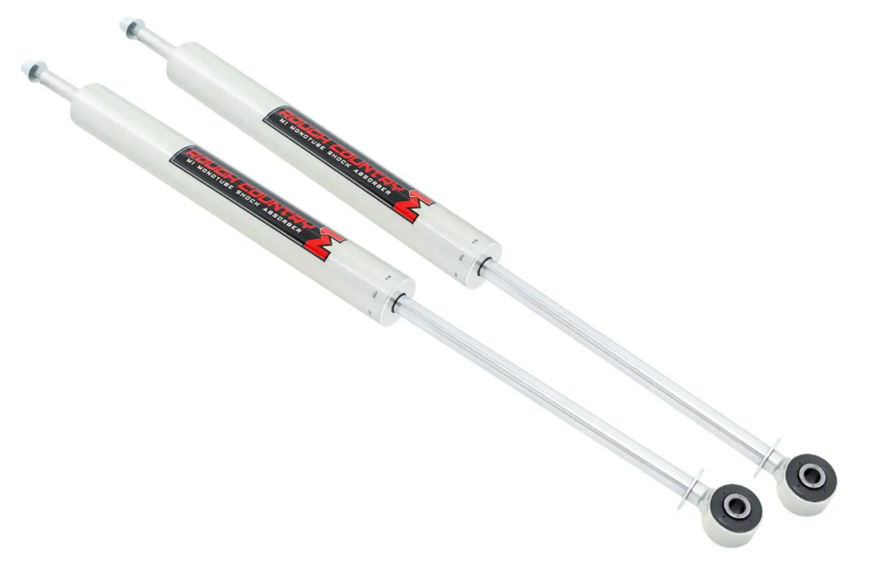 Rough Country M1 Monotube Front Shocks 6.5"-8" 1994 to 2002 Ram 2500/3500 4WD (770757_E)-Main View