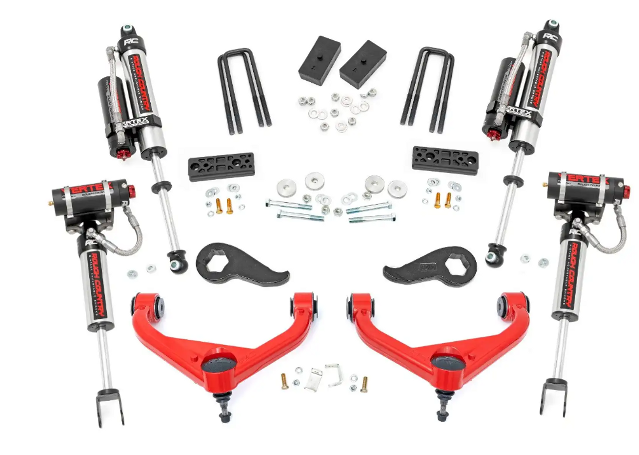 Rough Country 3 Inch Lift Kit 2020 to 2024 Chevy/GMC 2500HD-Main View