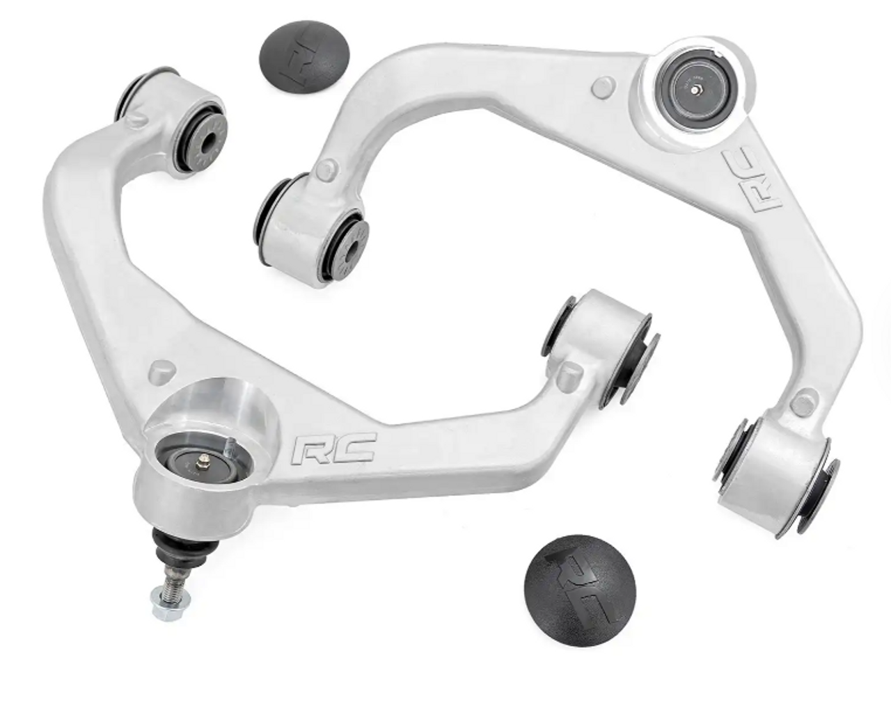 Rough Country Forged Upper Control Arms (3.5 Inch Lift) 2011 to 2019 Chevy/GMC 2500HD-Aluminum View