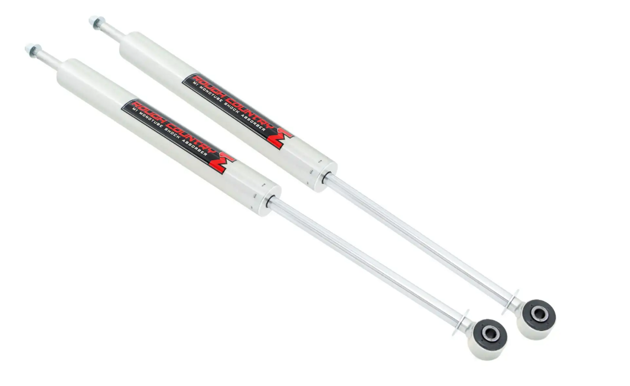 Rough Country M1 Monotube Front Shocks (5.5"-7") 2001 to 2010 Chevy/GMC 2500HD (770761_D)-Main View