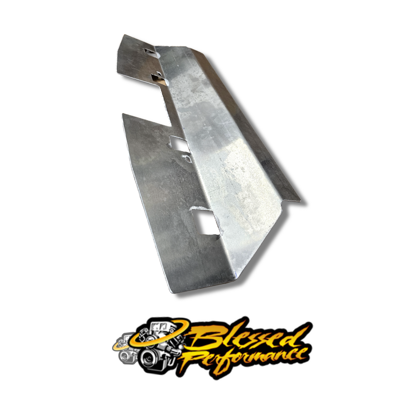  Blessed Performance HD Aluminum Air Deflector 2010-2018 Dodge Ram Cummins 6.7L 2500/3500/4500 (BPHDAD6.7C10-18) Main VIEW