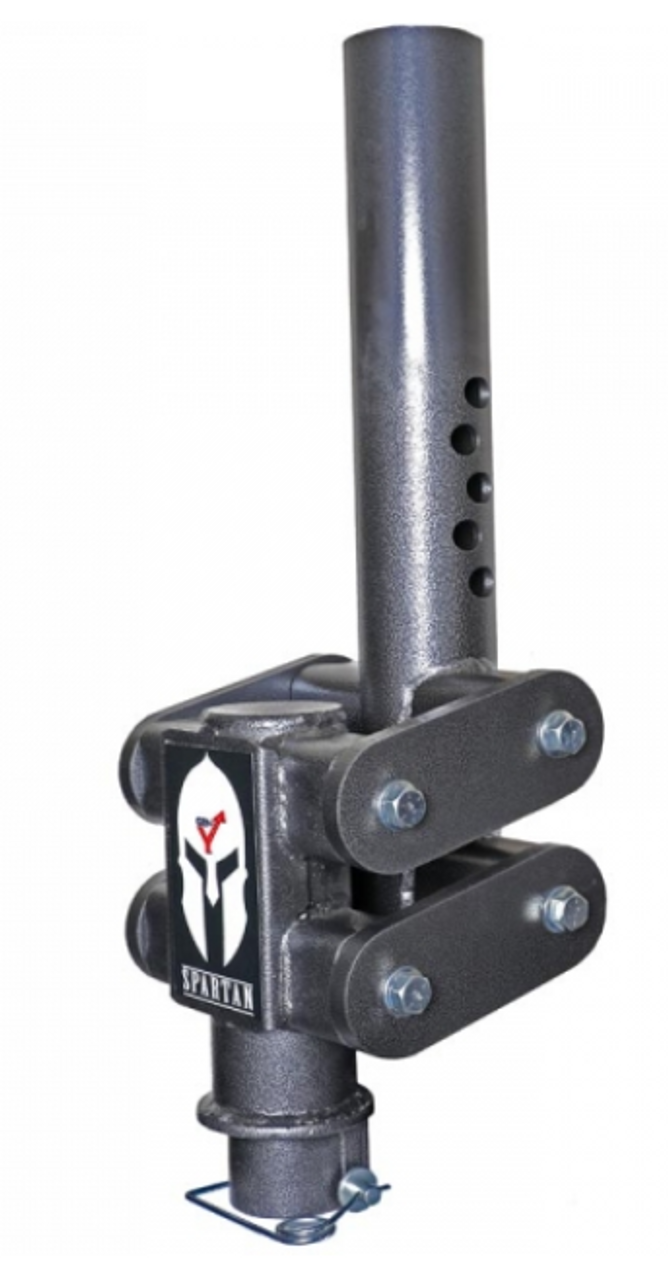 GEN Y Hitch Spartan 25K Gooseneck Coupler 4" Round (EXT.) Universal 25,000 LB Towing Capacity (5,500 LB Tongue Weight) (GH-7061)-Main View
