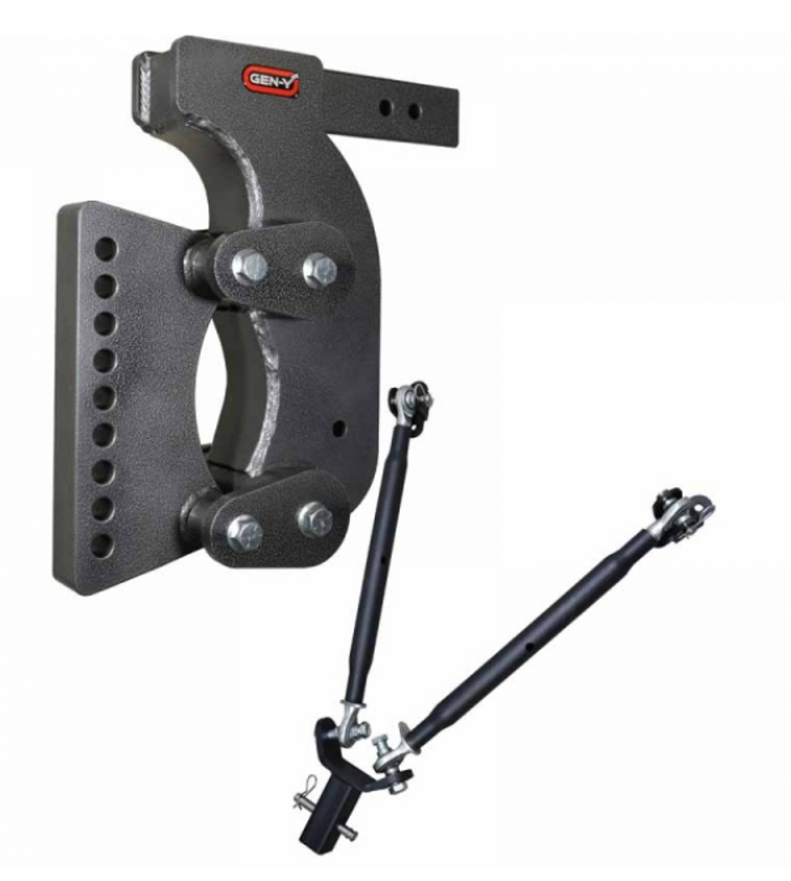 GEN Y Hitch The Boss 21K Weight Distribution Kit 15" Drop (Universal 2.5" Shank| 21,000 LB Towing Capacity) 2,400 LB Tongue Weight (GH-1502)-Main View