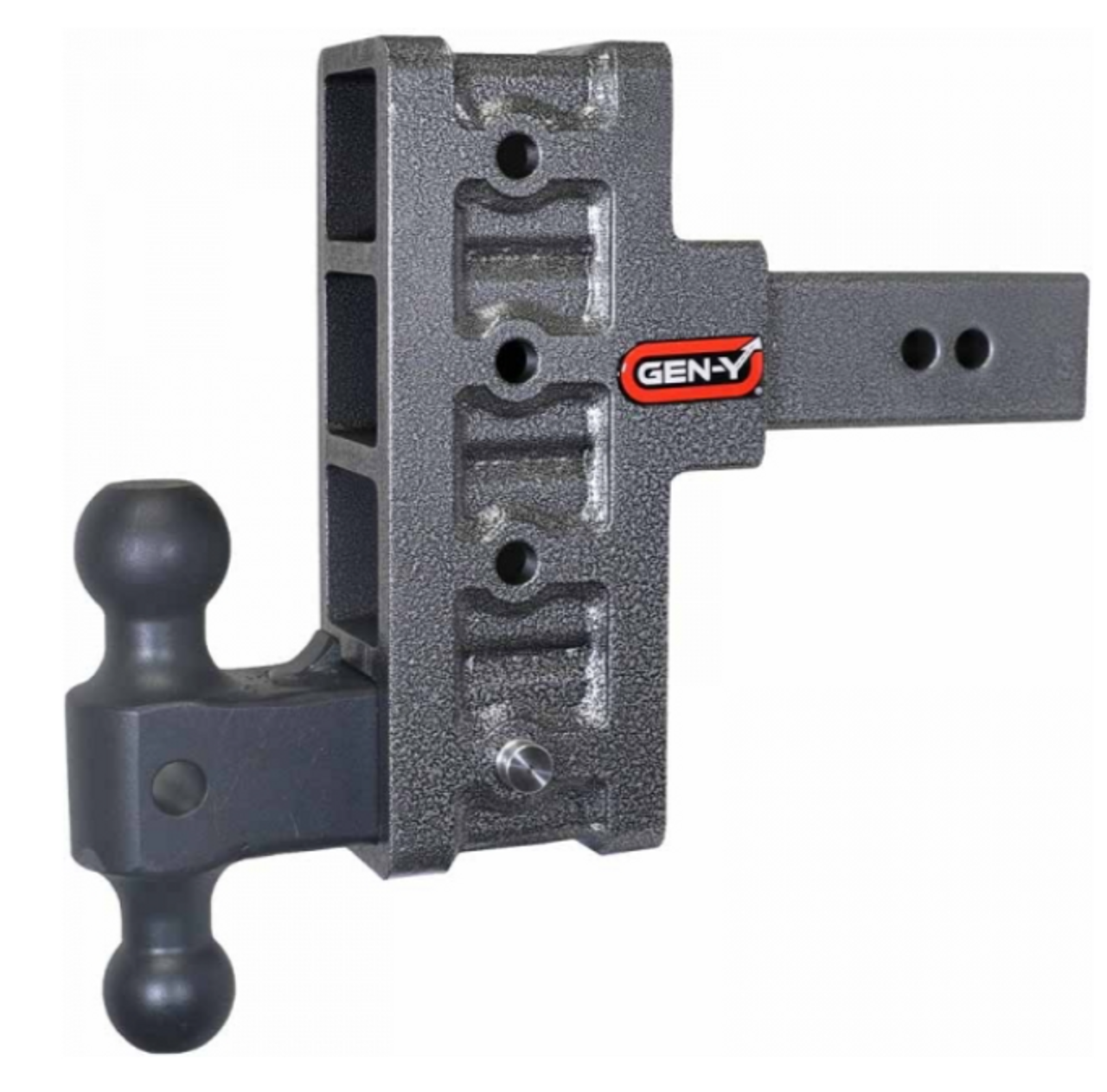 GEN Y Hitch Mega Duty 21K Drop Hitch W/Ball 6" Offset Drop (Universal 2.5" Shank| 21,000 LB Towing Capacity) 3,000 LB Tongue Weight (GH-914)-Main View