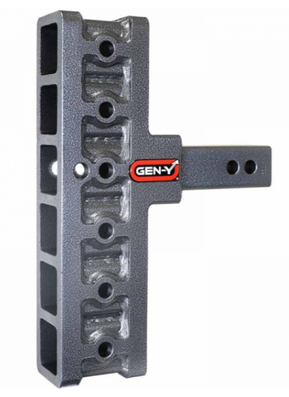 GEN Y Hitch Mega Duty 10K Drop Hitch 7.5" Offset Drop (Universal 2" Shank| 10,000 LB Towing Capacity) 1,500 LB Tongue Weight (GH-406)-Main View