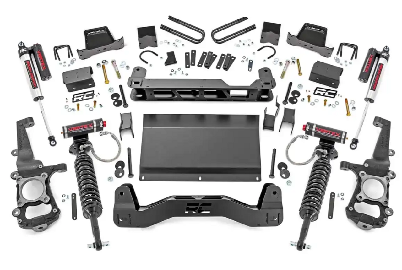 Rough Country 6 Inch Lift Kit 2021 to 2024 Ford F150 4WD-Main View
