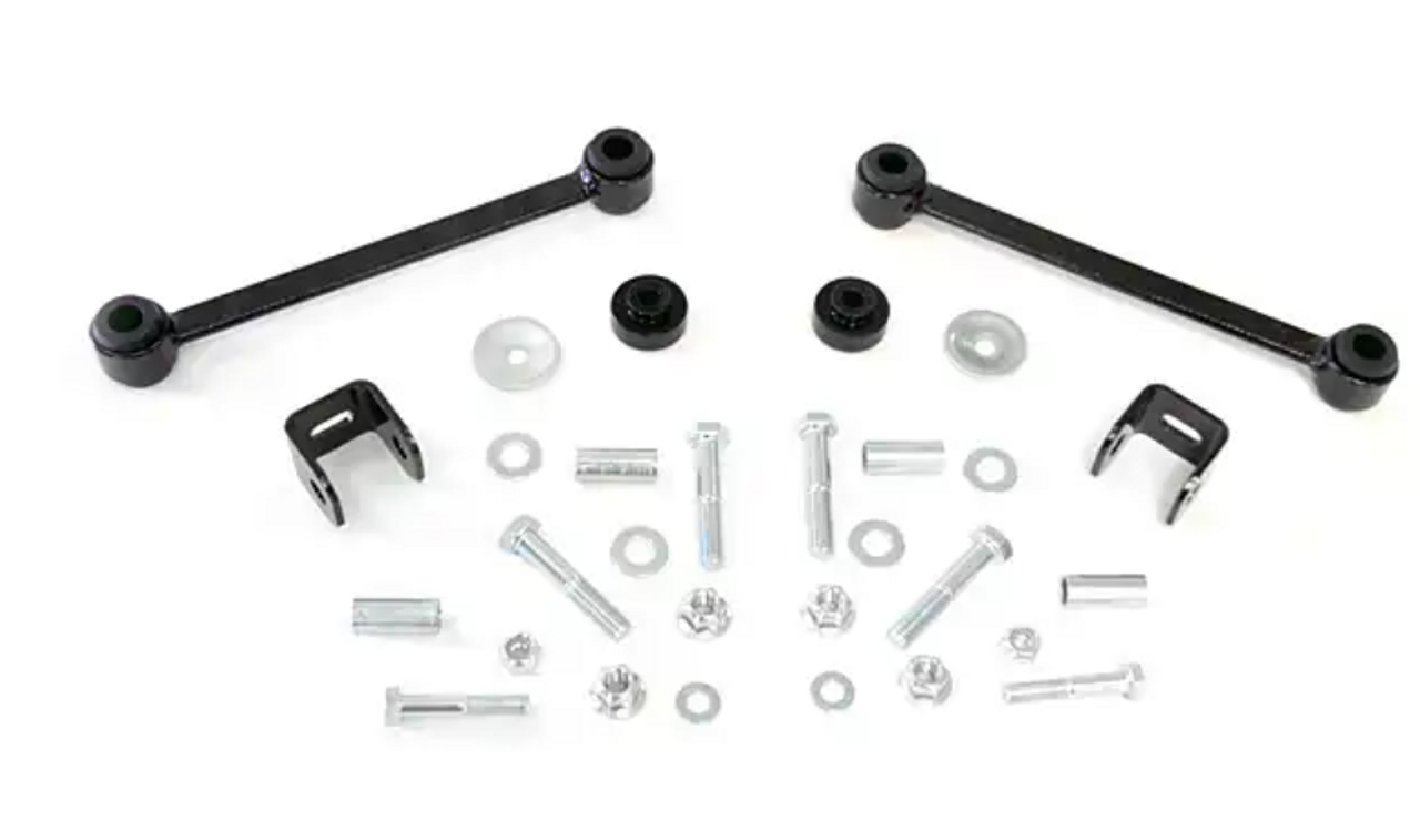 Rough Country Sway Bar Links (Front| 4 Inch Lift) 1980 to 1997 Ford F250 4WD (1022)-Main View