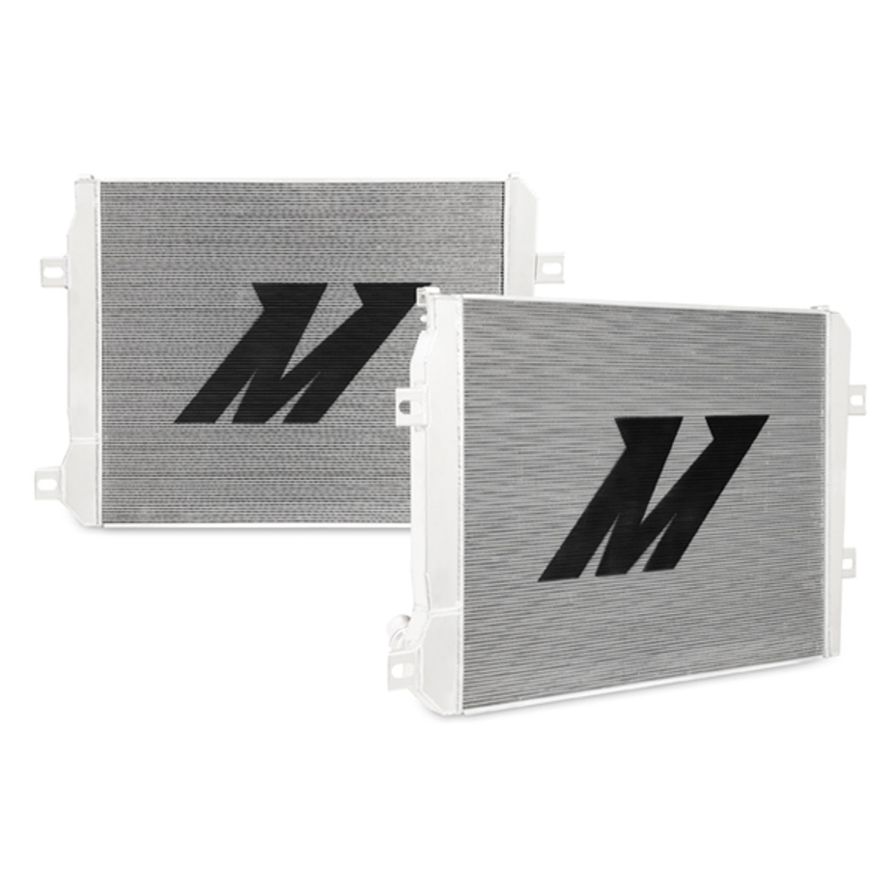 Mishimoto Aluminum Performance Radiator 2011 to 2016 6.6L LML Duramax (MIMMRAD-DMAX-11)-Main View