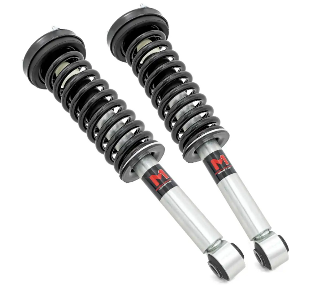 Rough Country M1 Loaded Strut Pair (6 Inch) 2009 to 2013 Ford F150 4WD (502055)-Main View
