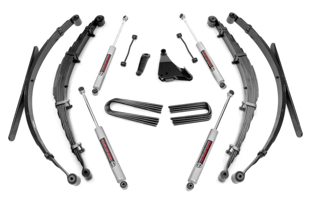  Rough Country 6 Inch Lift Kit Rear Springs for 1999 Ford F-250/F-350 Super Duty (49230) Main View