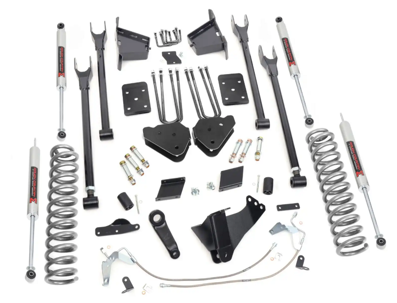 Rough Country 6 Inch Lift Kit 2011 to 2014 Ford Super Duty 4WD-Main View