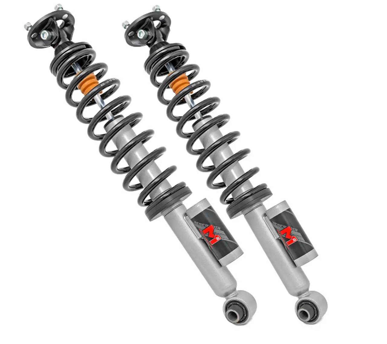 Rough Country M1R Resi Loaded Strut Pair (Rear| 7") 2021 to 2024 Ford Bronco 4WD (694053)-Main View