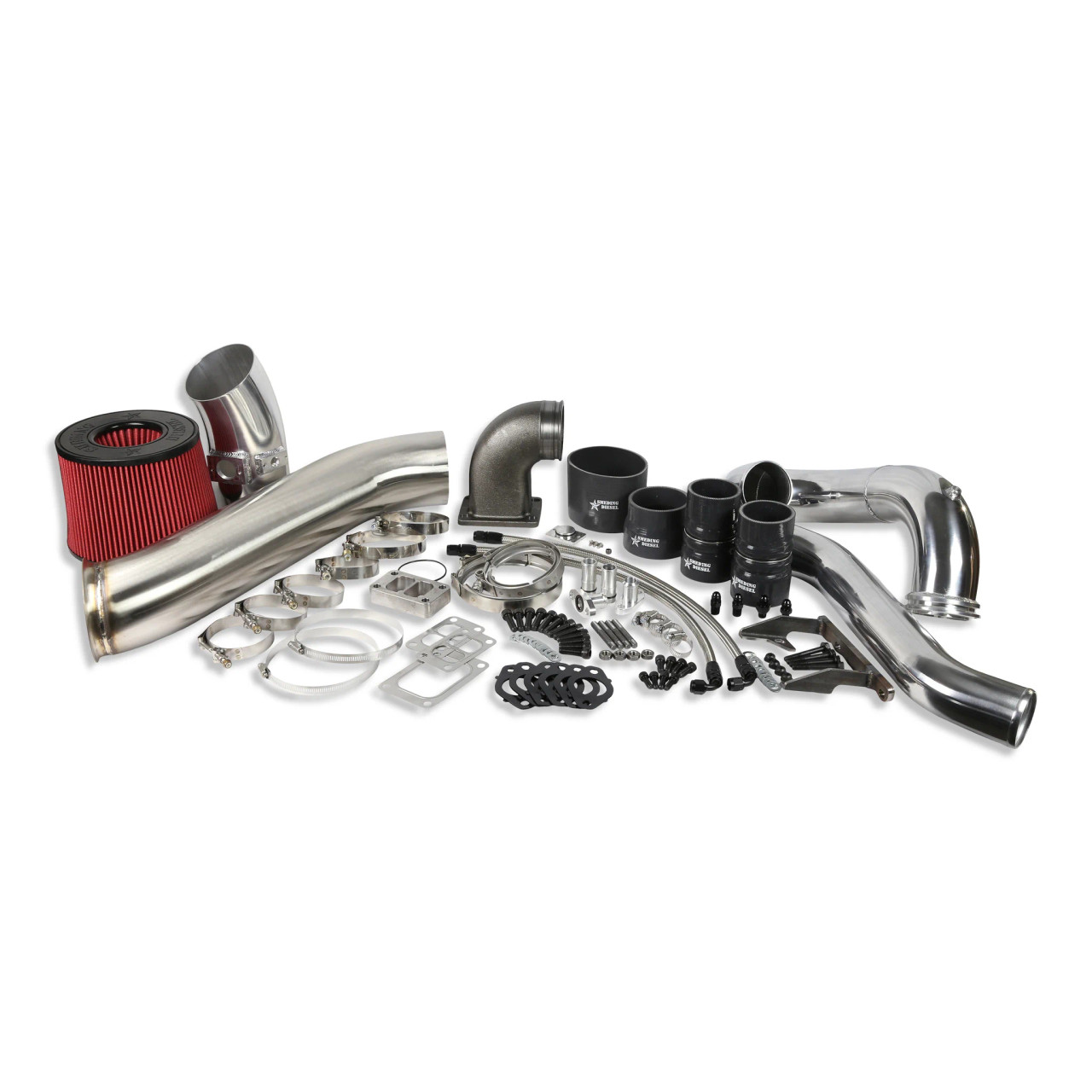 Smeding Diesel Compound Turbo Kit 2003 to 2009 Dodge 5.9L And 6.7L Cummins - Main View