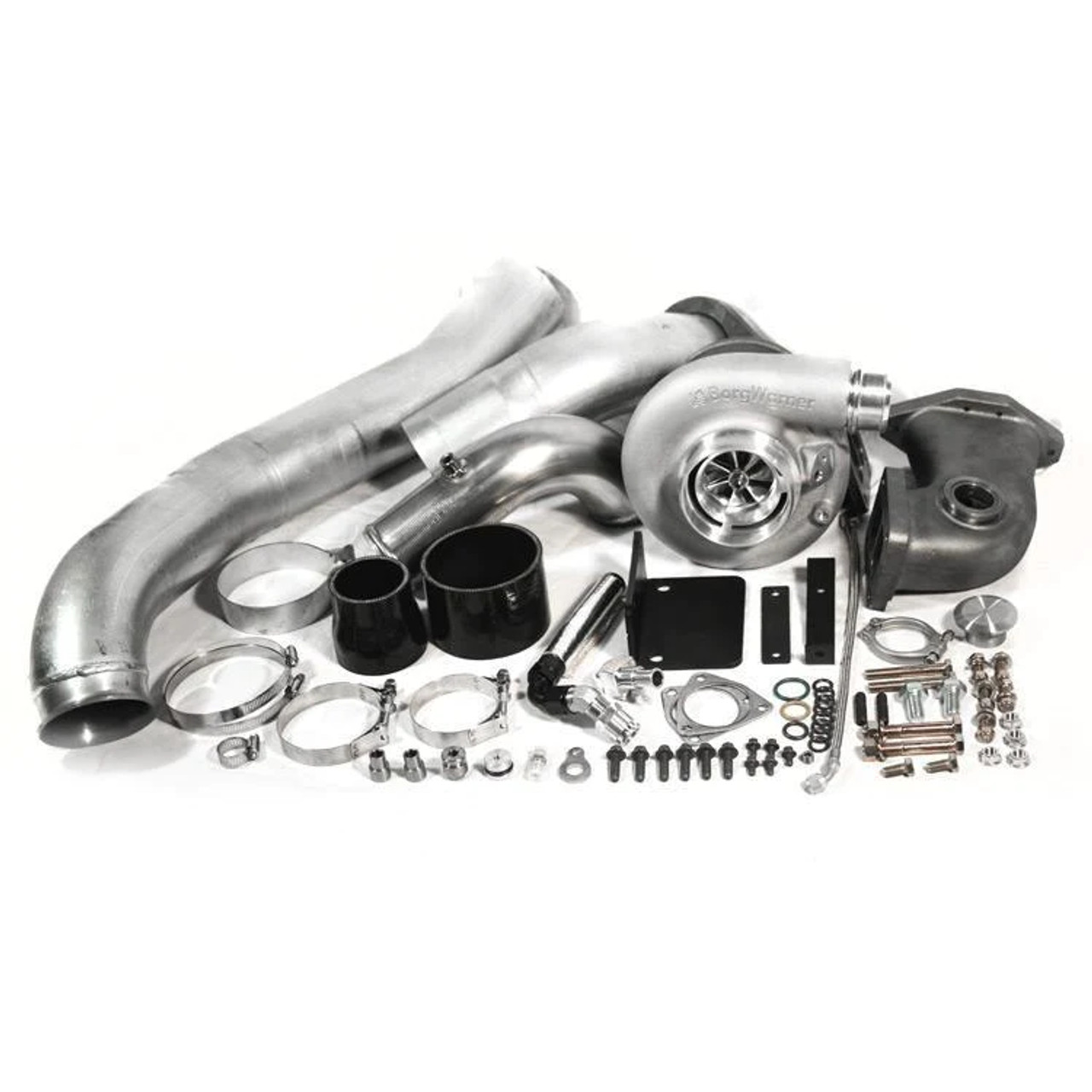 HSM SX-E Single Turbo Kit for 2008 to 2010 Ford 6.4L Powerstroke - Main View