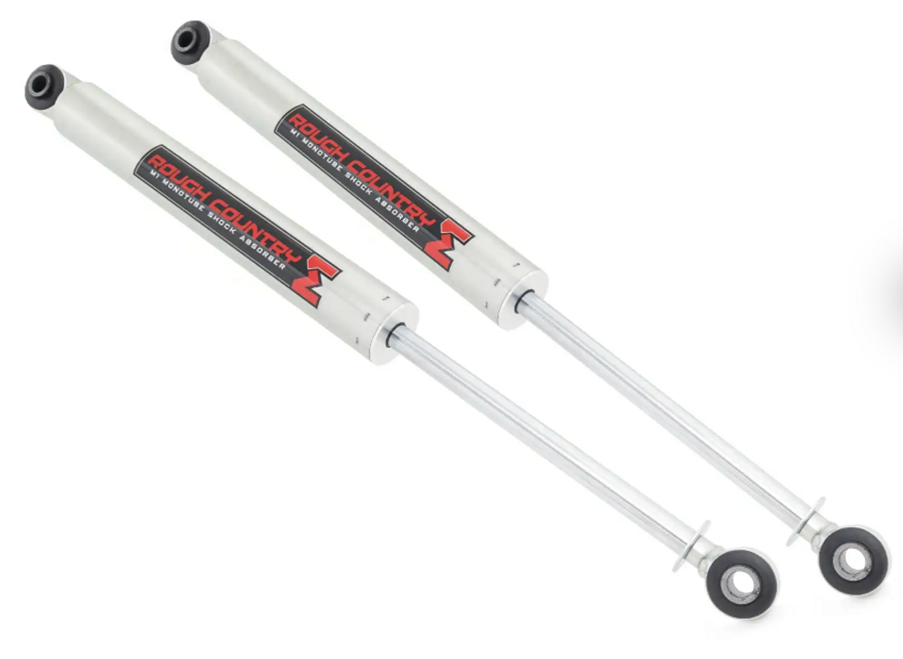 Rough Country M1 Monotube Rear Shocks (6.5-8") 2004 to 2008 Ford F150 2WD/4WD (770751_F)-Main View