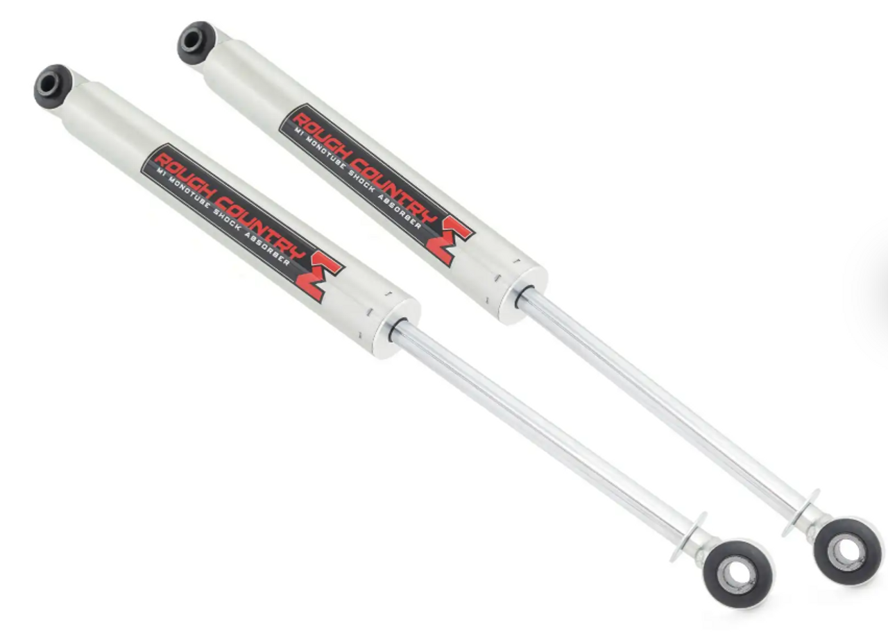 Rough Country M1 Monotube Rear Shocks (4-7.5") 2009 to 2024 Ford F150 ( 770751_C)-Main View