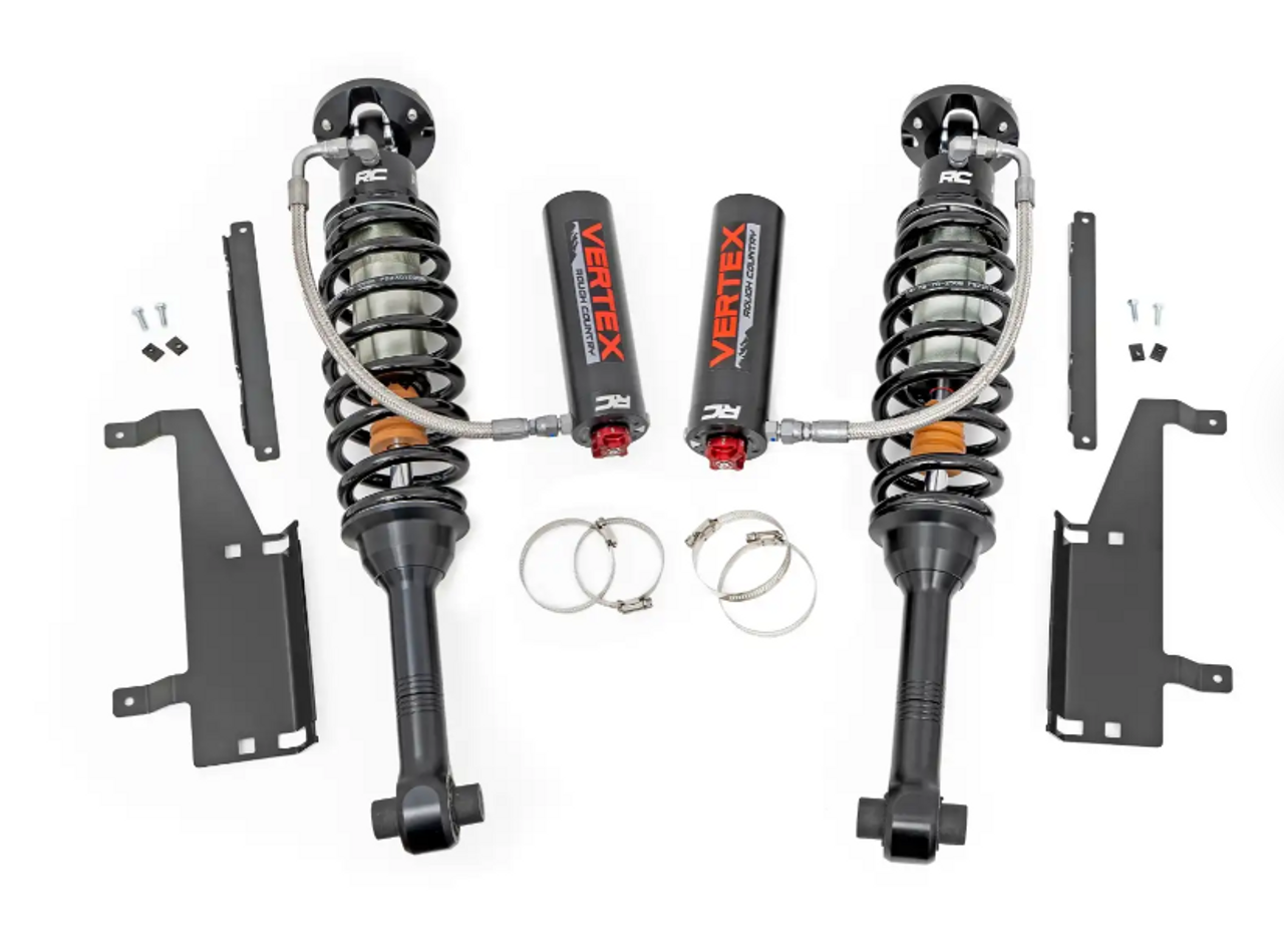 Rough Country Vertex 2.5 Adjustable Coilovers (Rear| 7") 2021 to 2024 Ford Bronco 4WD (699053)-Main View