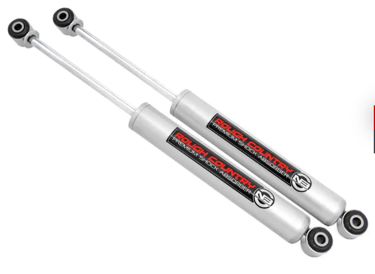 Rough Country N3 Rear Shocks (5-7.5") 1999 to 2016 Ford F250/F350 Super Duty 2WD/4WD (23201_A)-Main View
