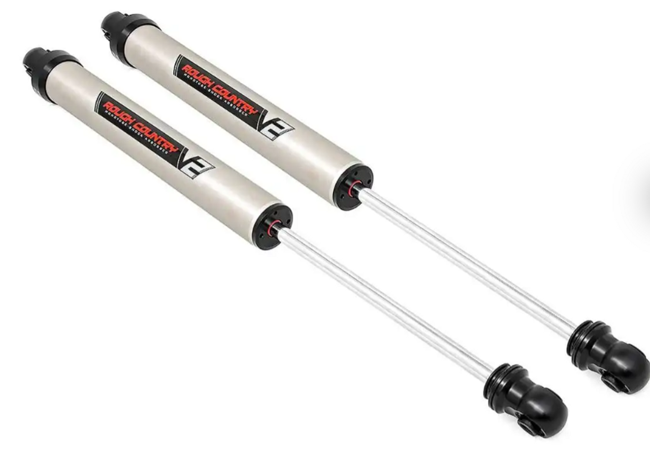 Rough Country V2 Rear Shocks (0-3.5") 2009 to 2024 Ford F150 (760771_C)-Main View