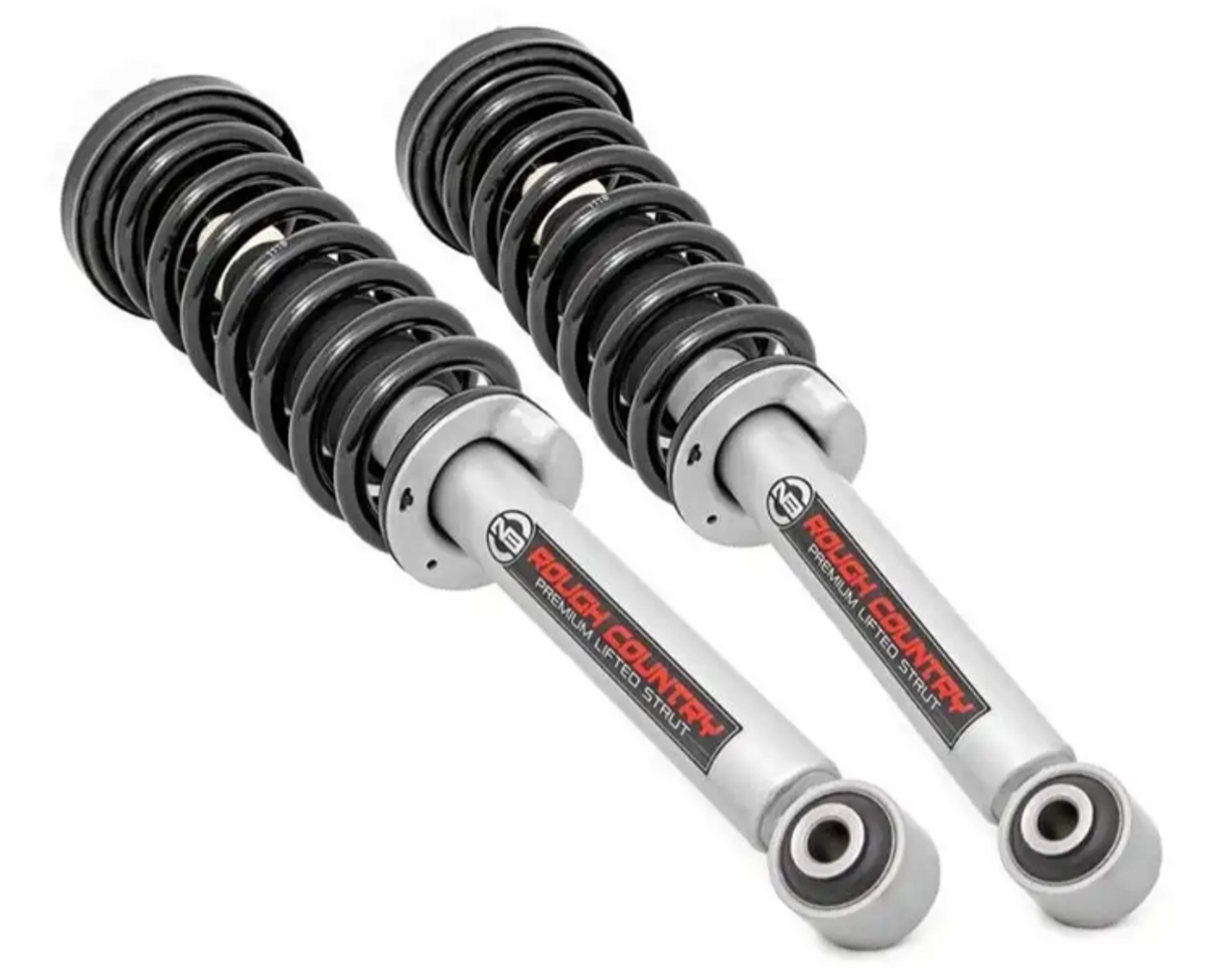Rough Country Loaded Strut Pair (6 Inch) 2009 to 2013 Ford F150 4WD (501055)-Main View