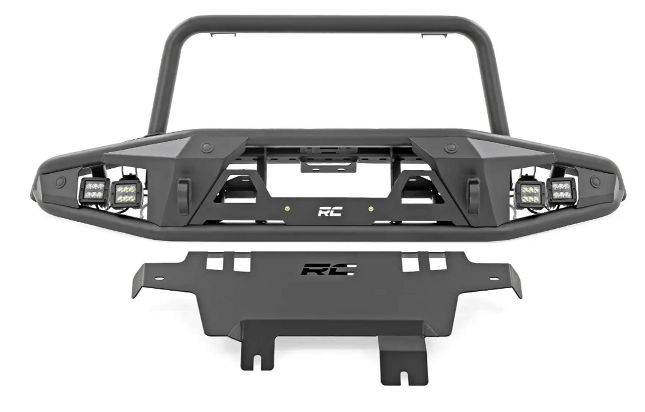 Rough Country Front Bumper (Tubular) 2021 to 2024 Ford Bronco-Main View
