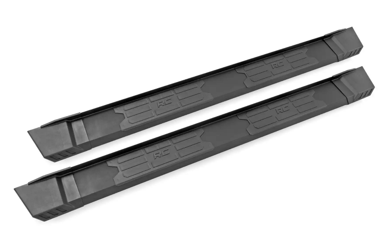 Rough Country HD2 Running Boards (Super Crew Cab) 2009 to 2014 Ford F150 2WD/4WD (SRB091491A)-Main View