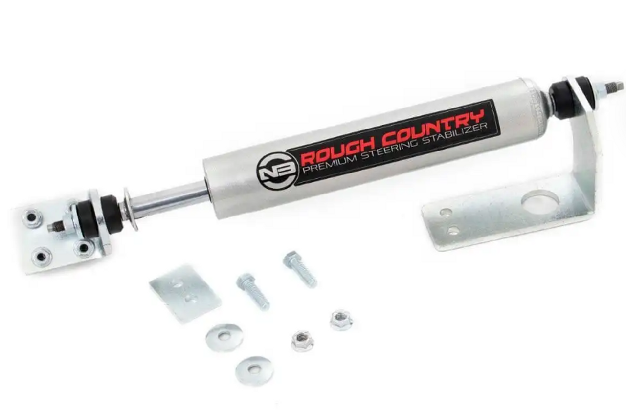 Rough Country N3 Steering Stabilizer (0-5 Inch Lift) 1997 to 2003 Ford F150 4WD (8734330)-Main View