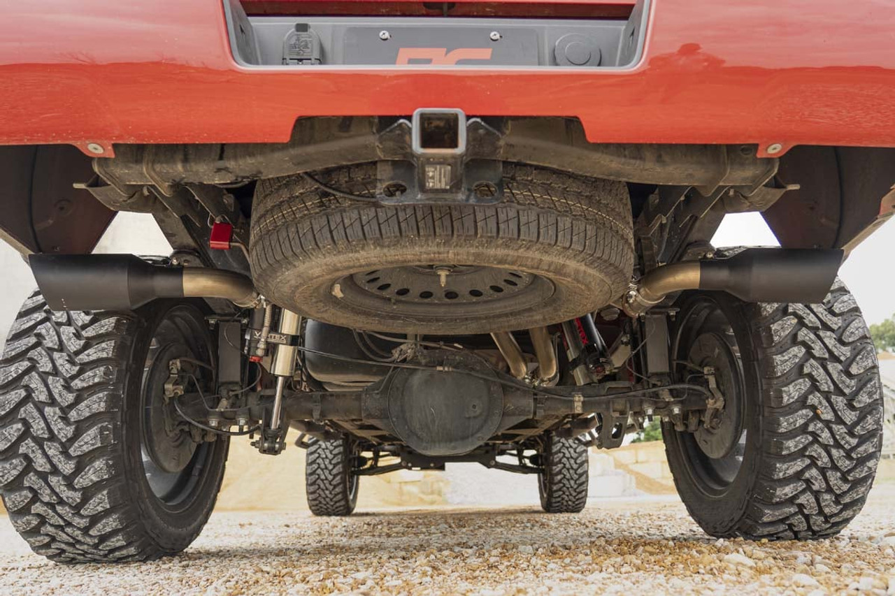 Rough Country Performance CAT-BACK EXHAUST for 2014 to 2019 Chevy/GMC 1500 (96007) New View