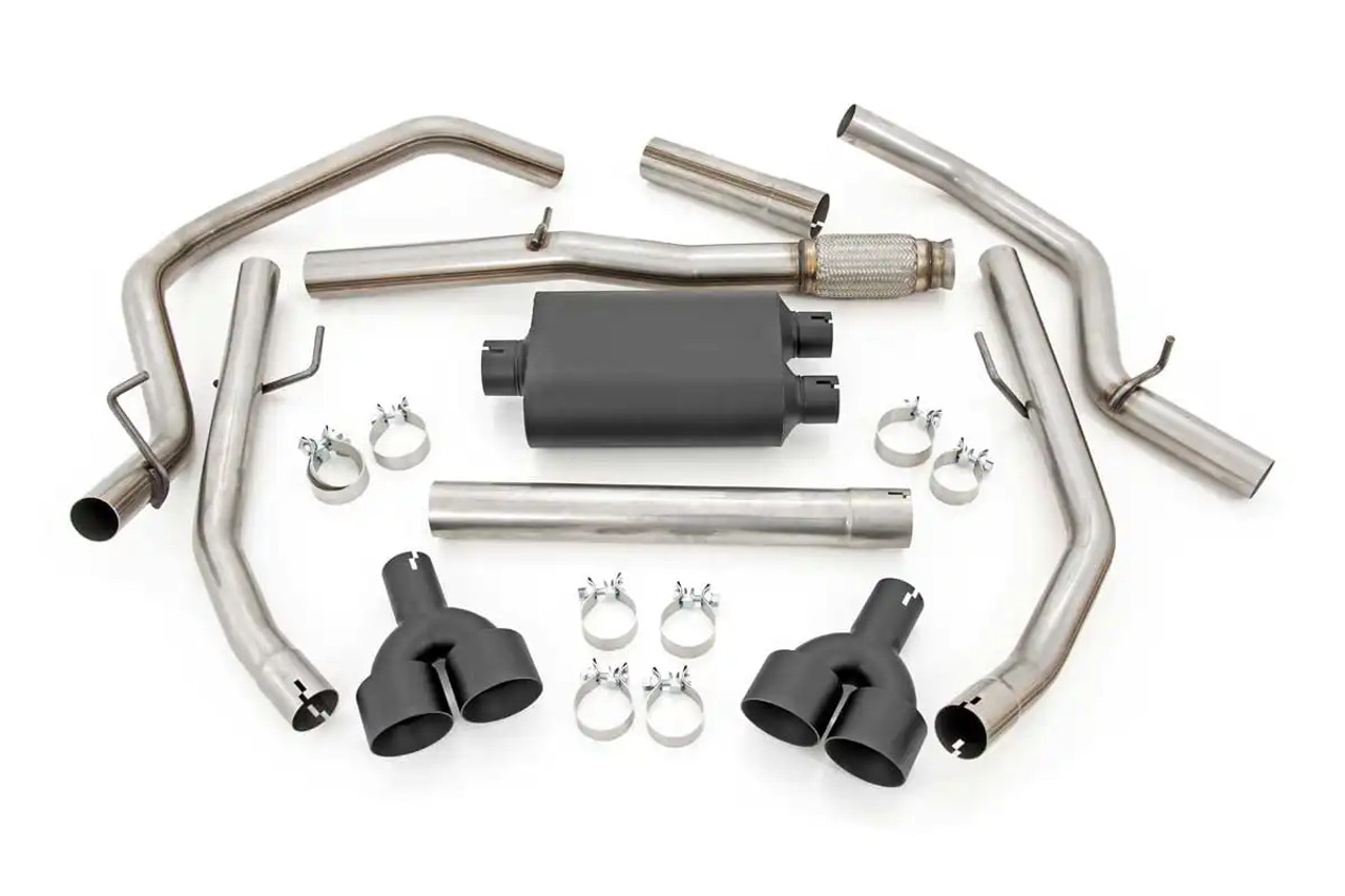 Rough Country Performance Exhaust for 2019 to 2024 Chevy/GMC 1500-New View