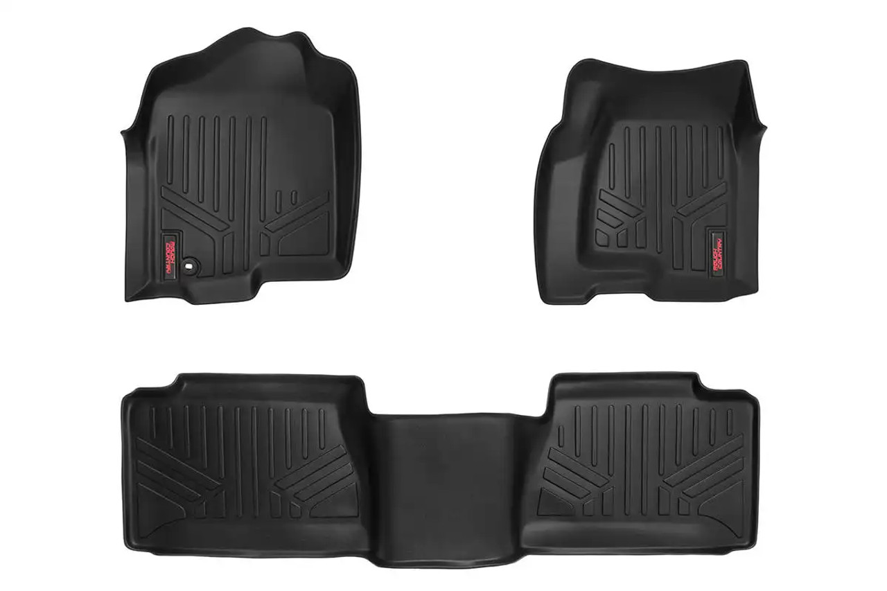 Rough Country Floor Mats for 1999 to 2007 GMC/CHEVY 1500- Extended View