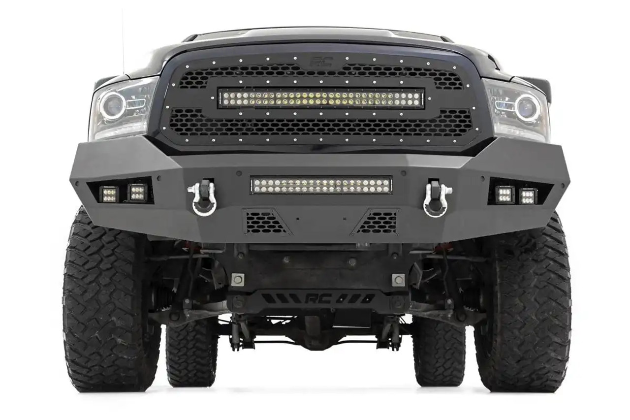 Rough Country Front Bumper for 2013 to 2018 Ram 1500 2WD And 4WD (10774)Full View