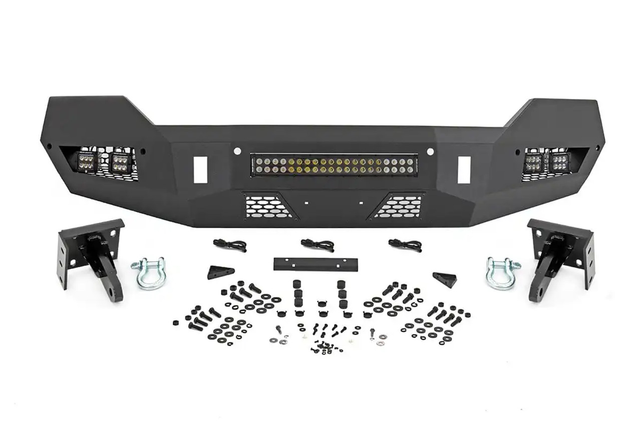 Rough Country Front Bumper for 2013 to 2018 Ram 1500 2WD And 4WD (10774)Out The Box View