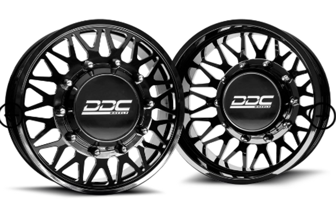 DDC Ford Dually Wheels 2005 to 2024 Ford F350-The Mesh Forged View