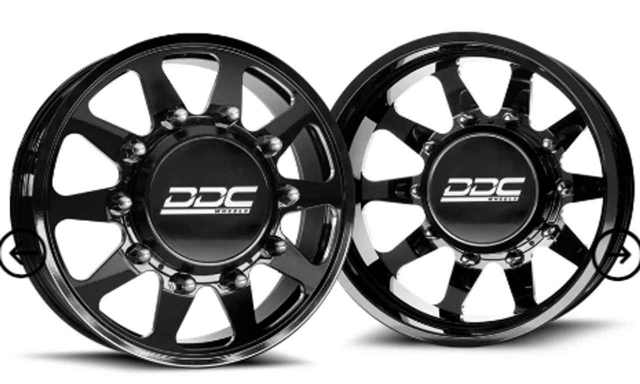 DDC Wheels Ford Dually Wheels 2005 to 2010 Ford F450/F550-The Ten Forged View