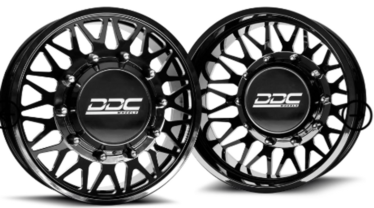 DDC Wheels Ford Dually Wheels 2005 to 2010 Ford F450/F550-The Mesh Forged View