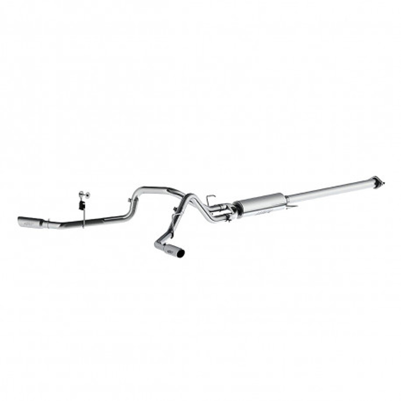 MBRP 2 1/2" Cat Back, Dual Side Exit, Aluminized