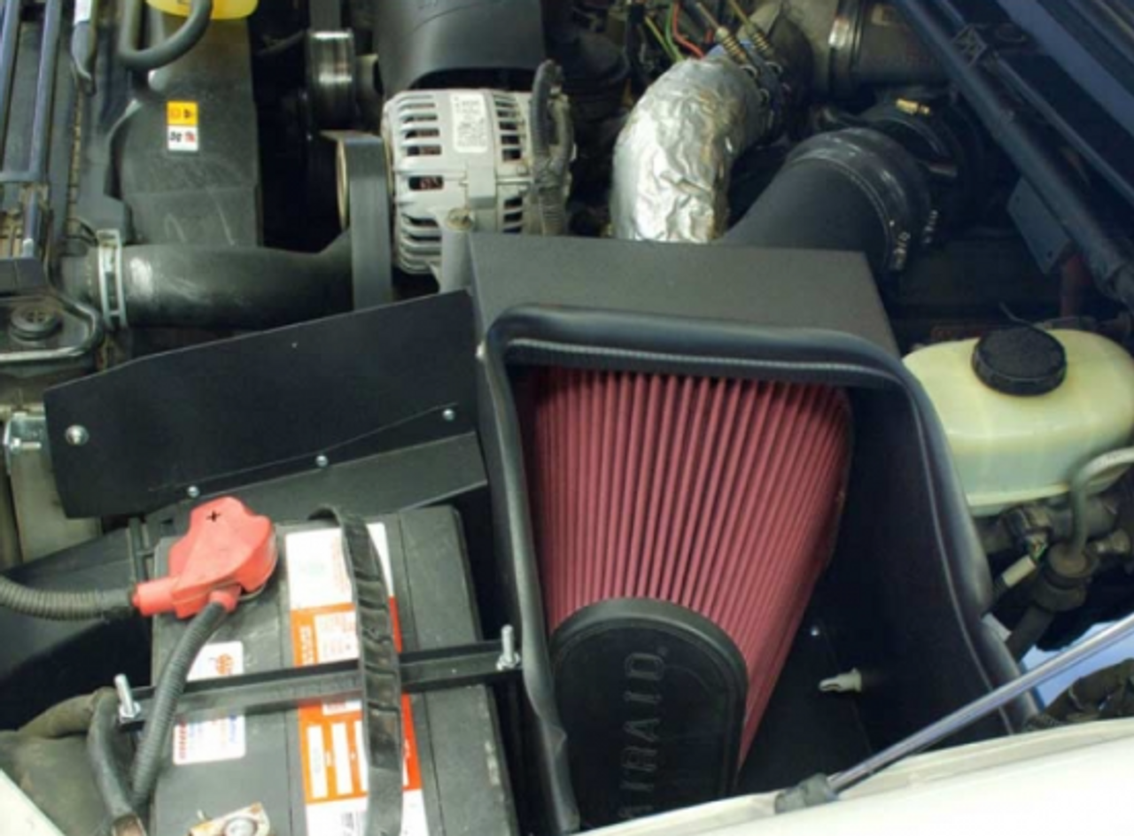 Airaid Intake System 1999 to 2003 7.3L Powerstroke (AA400-246)-In Use View