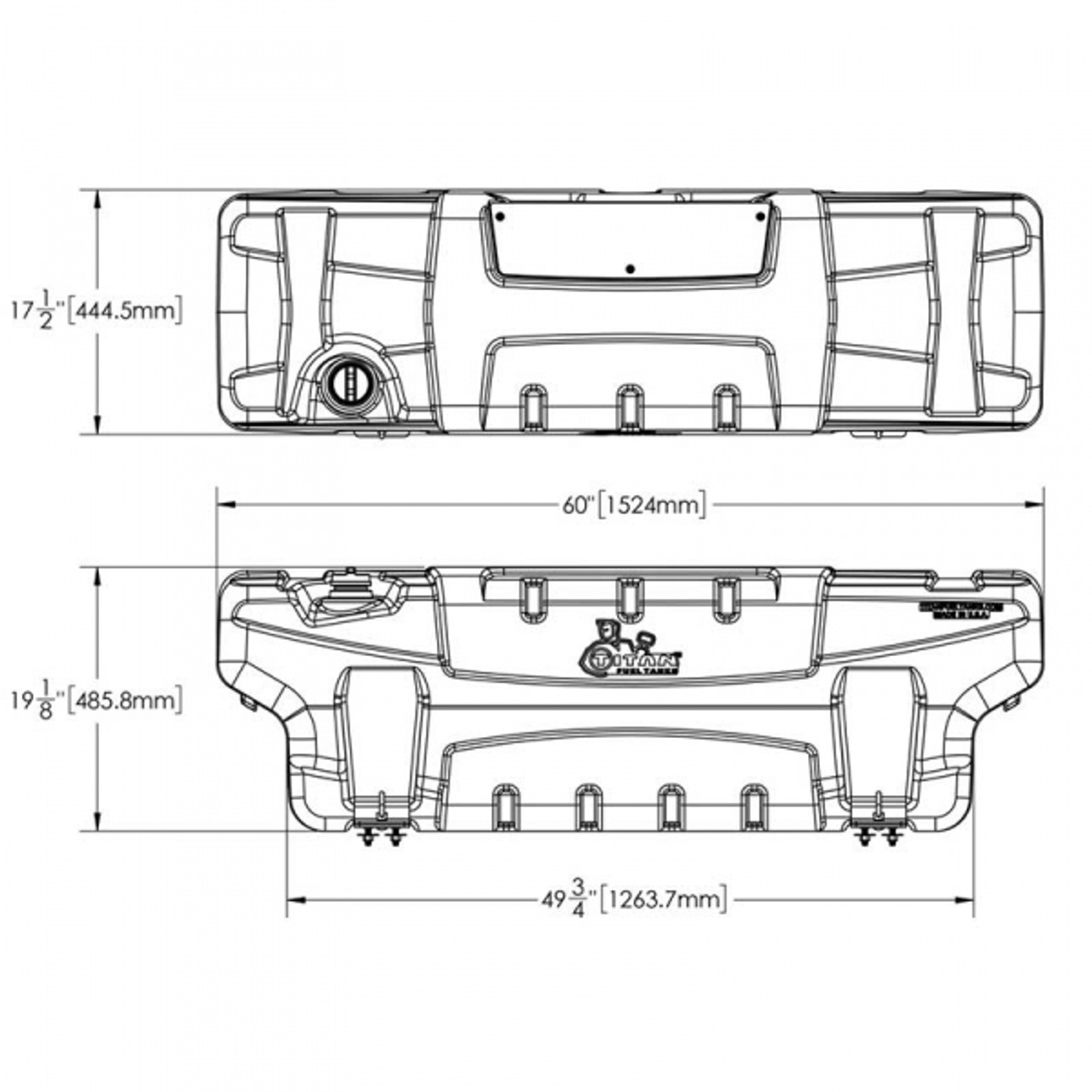 Titan Travel Trekker 50 Gallon In-Bed