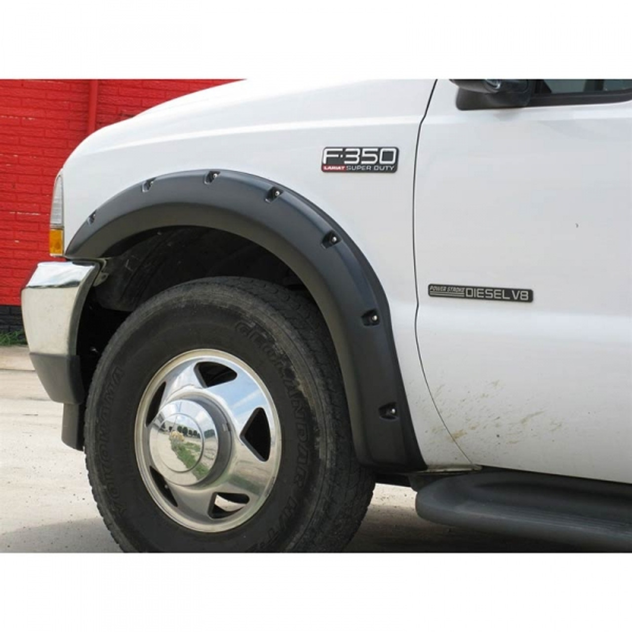 LUND RX-RIVET STYLE ELITE SERIES FENDER FLARES-1999-2007 FORD F-250/F-350 SUPER DUTY