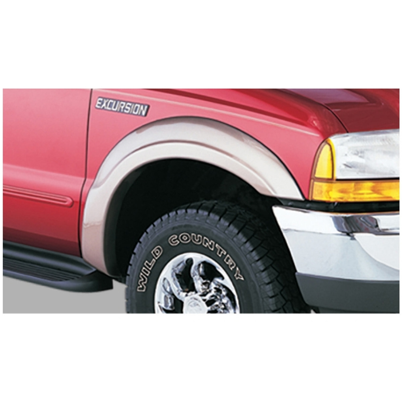 BUSHWACKER OE STYLE FENDER FLARE SET-2000-2005 FORD EXCURSION