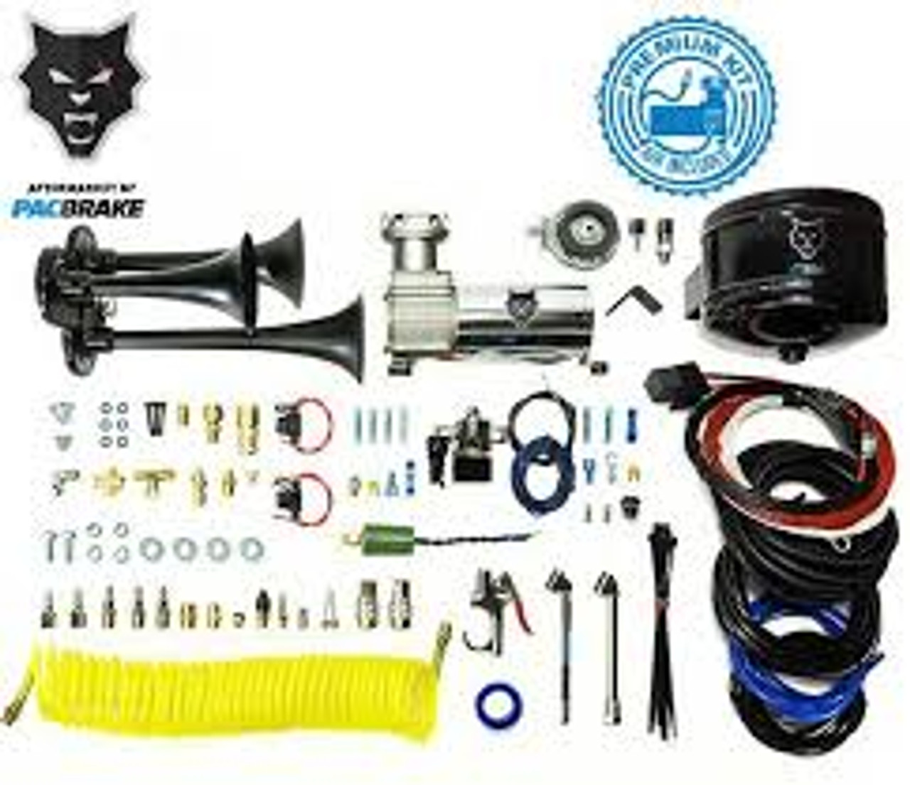 Pacbrake Premium Trip Air Horn Kit (HP10237)-Main View