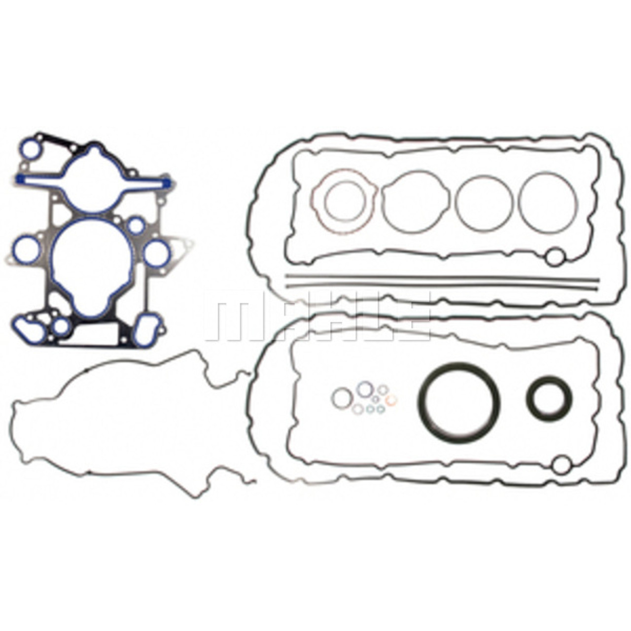 Mahle Lower Engine Gasket Set 2003 to 2007 6.0L Powerstroke (MCICS54450)-Main View