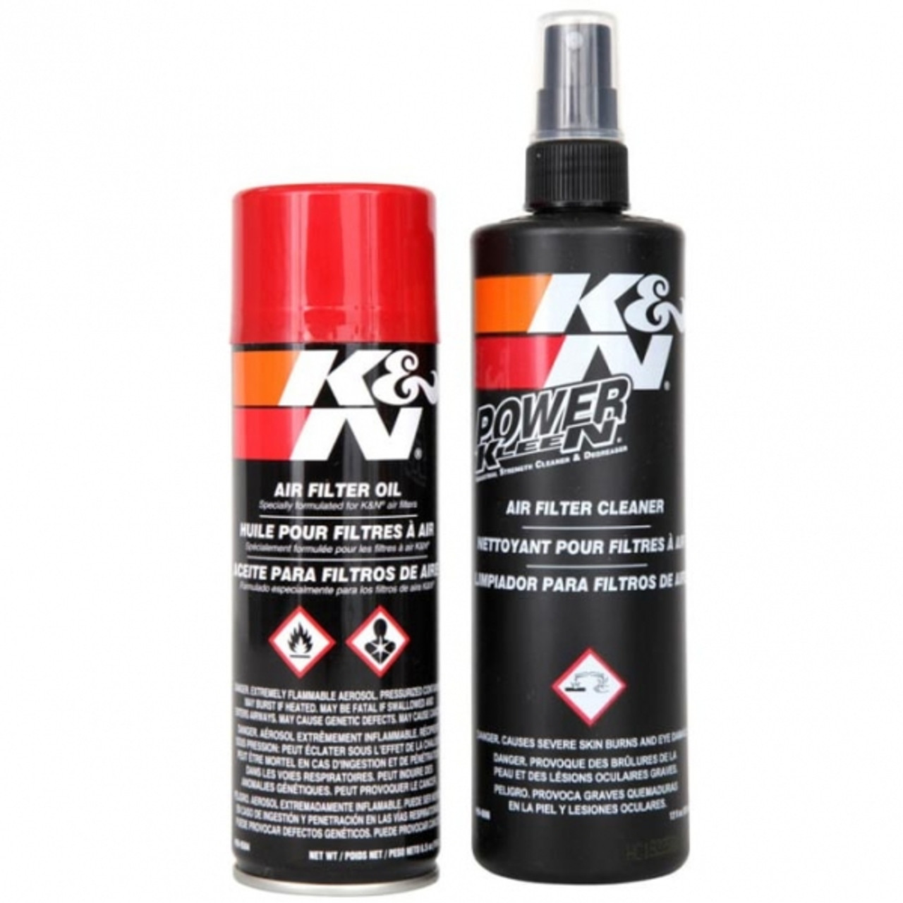 K&N RECHARGER FILTER CARE SERVICE KIT A SIX-STEP MAINTENANCE SYSTEM DESIGNED TO RECHARGE ANY K&N AIR FILTER